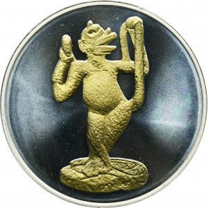Mexico, Medal of the National Museum of Anthropology - Ozomatli Mono