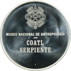Mexico, Medal of the National Museum of Anthropology - Coatl Serpiente