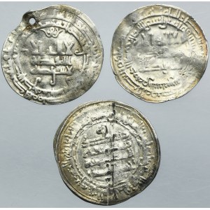 Sada, Samanidzi, Dirhams (3 kusy).