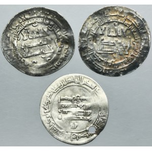Sada, Samanidzi, Dirhams (3 kusy).