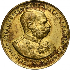 Austria-Hungary, Franz Joseph I, Medal of the Society of Saint Martin, 1902