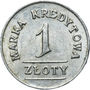 Coopérative du 8e régiment d'Uhlans nommée d'après le révérend Józef Poniatowski, 1 zl Kraków