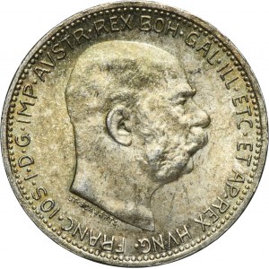 Austria, Franz Joseph I, 1 Corona Wien 1915