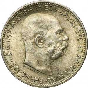 Austria, Franz Joseph I, 1 Corona Wien 1915