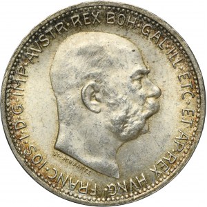 Austria, Franz Joseph I, 1 Corona Wien 1915