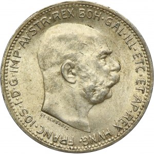 Austria, Franz Joseph I, 1 Corona Wien 1915