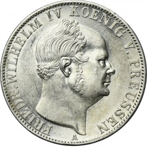 Germany, Kingdom of Prussia, Friedrich Wilhelm IV, Thaler Berlin 1855 A - BEAUTIFUL