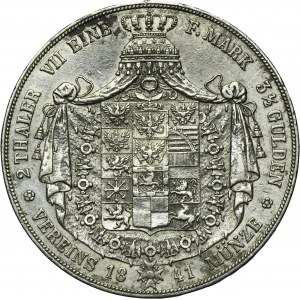 Allemagne, Royaume de Prusse, Frédéric Guillaume IV, Dwutalar Berlin 1841 A