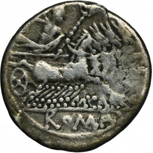 Roman Republic, M. Papirius Carbo, Denarius 122 BC