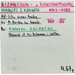 Byzantine Empire, Manuel I Komnen, Trachy