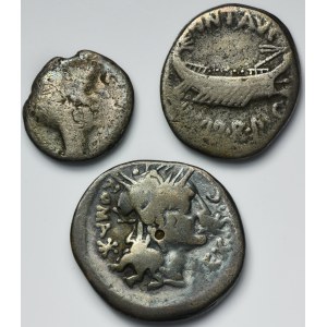 Set, Roman Republic, Denarii and quinarius (3 pcs.)
