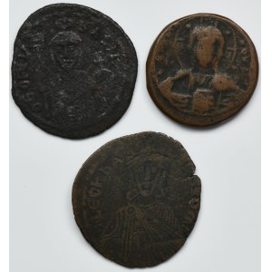 Set, Byzantine Empire, AE (3 pcs.)