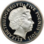Royaume-Uni, Elizabeth II, £5 2011
