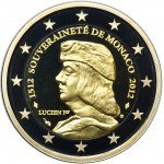 Set, Monaco, 2 Euro 2012 - 500 years of sovereignty Lucien (3 pcs.)