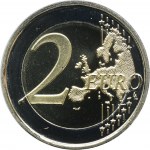 Set, Monaco and Belgium, 2 Euro 2011-2013 (4 pcs.)