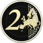 Set, Monaco and Belgium, 2 Euro 2011-2013 (4 pcs.)