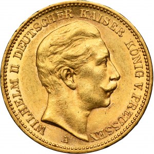 Germany, Kingdom of Prussia, Wilhelm II, 20 Marek Berlin 1901 A