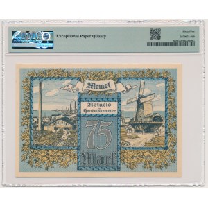 Memel (Kłajpeda), 75 marek 1922 - PMG 65 EPQ