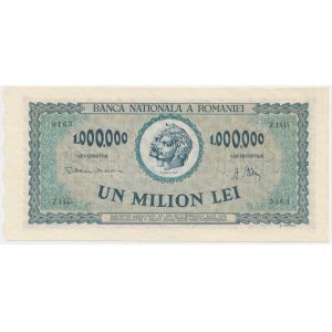 Romania, 1 million Lei 1947