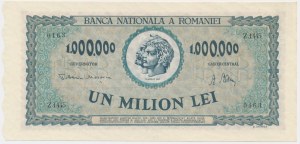 Romania, 1 million Lei 1947