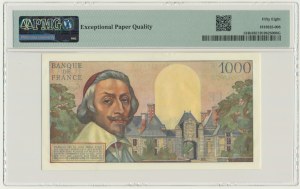 France, 1.000 Francs 1957 - Richelieu - 58
