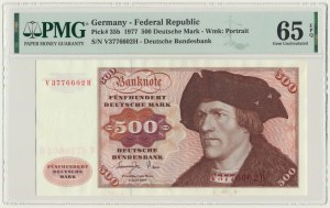 Germany, BDR, 500 Mark 1977 - PMG 65 EPQ