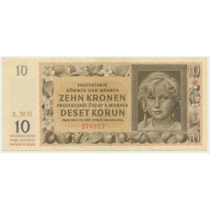 Bohemia & Moravia, 10 Korun 1942