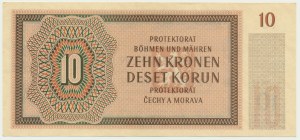 Bohemia & Moravia, 10 Korun 1942
