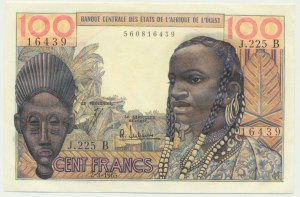 West African States, Benin, 100 Francs 1965