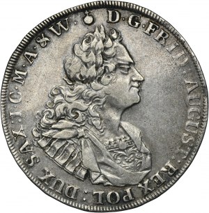 August II the Strong, Thaler Dresden 1724 IGS