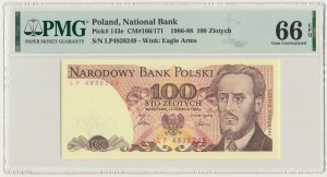 100 gold 1986 - LP - PMG 66 EPQ - first vintage series
