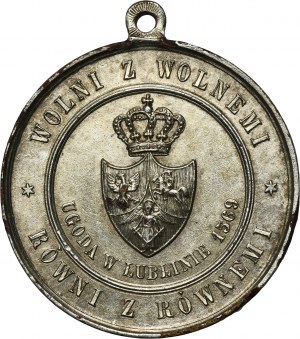 Medal 300th anniversary of the Union of Lublin 1869