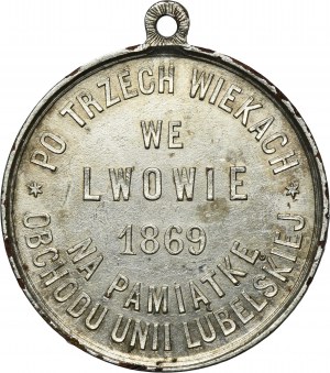 Medal 300th anniversary of the Union of Lublin 1869