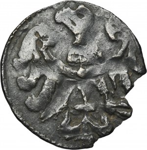 Silesia, Duchy of Glogau, Heinrich III or sons, Silesian parvi Wohlau? undated - UNLISTED, VERY RARE