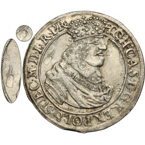 John II Casimir, 1/4 Thaler Danzig 1662 DL - VERY RARE, ex. Potocki