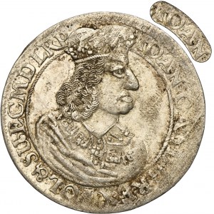 John II Casimir, 1/4 Thaler Danizg 1657 DL - VERY RARE, ex. Potocki