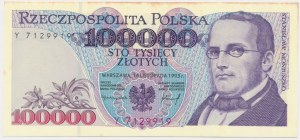 100.000 or 1993 - Y - série rare
