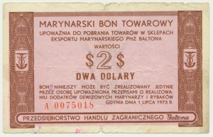 Baltona, $2 1973 - A - RARE