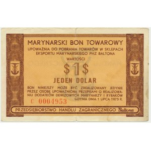 Baltona, 1 dolar 1973 - C - RZADKI