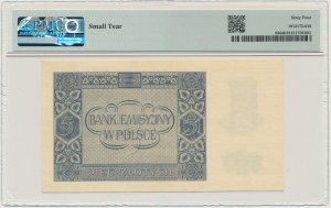 5 złotych 1940 - A - PMG 64