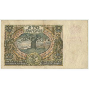 100 złotych 1932(9) - Ser.AP. - fałszywy przedruk okupacyjny -
