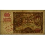 100 złotych 1932(9) - Ser.AP. - fałszywy przedruk okupacyjny -