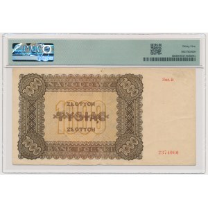 1.000 złotych 1945 - B - PMG 35