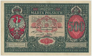 500 marek 1919 - Dyrekcja - ŁADNY