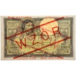 500 złotych 1919 - S.A. - WZÓR - wysoki nadruk - PMG 64