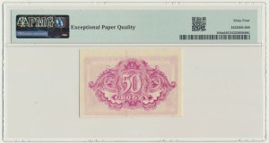 50 groszy 1944 - PMG 64 EPQ