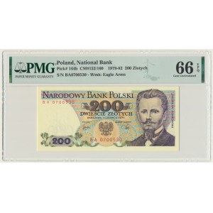 200 złotych 1979 - BA - PMG 66 EPQ