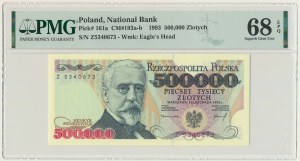 500.000 złotych 1993 - Z - PMG 68 EPQ