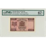 Danzig, 10 Gulden 1930 - PMG 67 EPQ - RARE