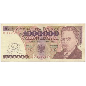 1 milion złotych 1991 - C - rzadka seria